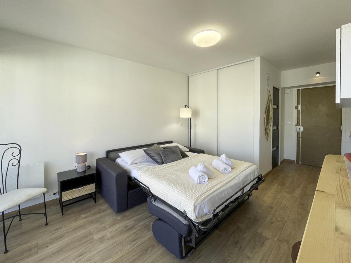 Cheverny 2 Pers Terrazza Wifi Apartment นีซ ภายนอก รูปภาพ